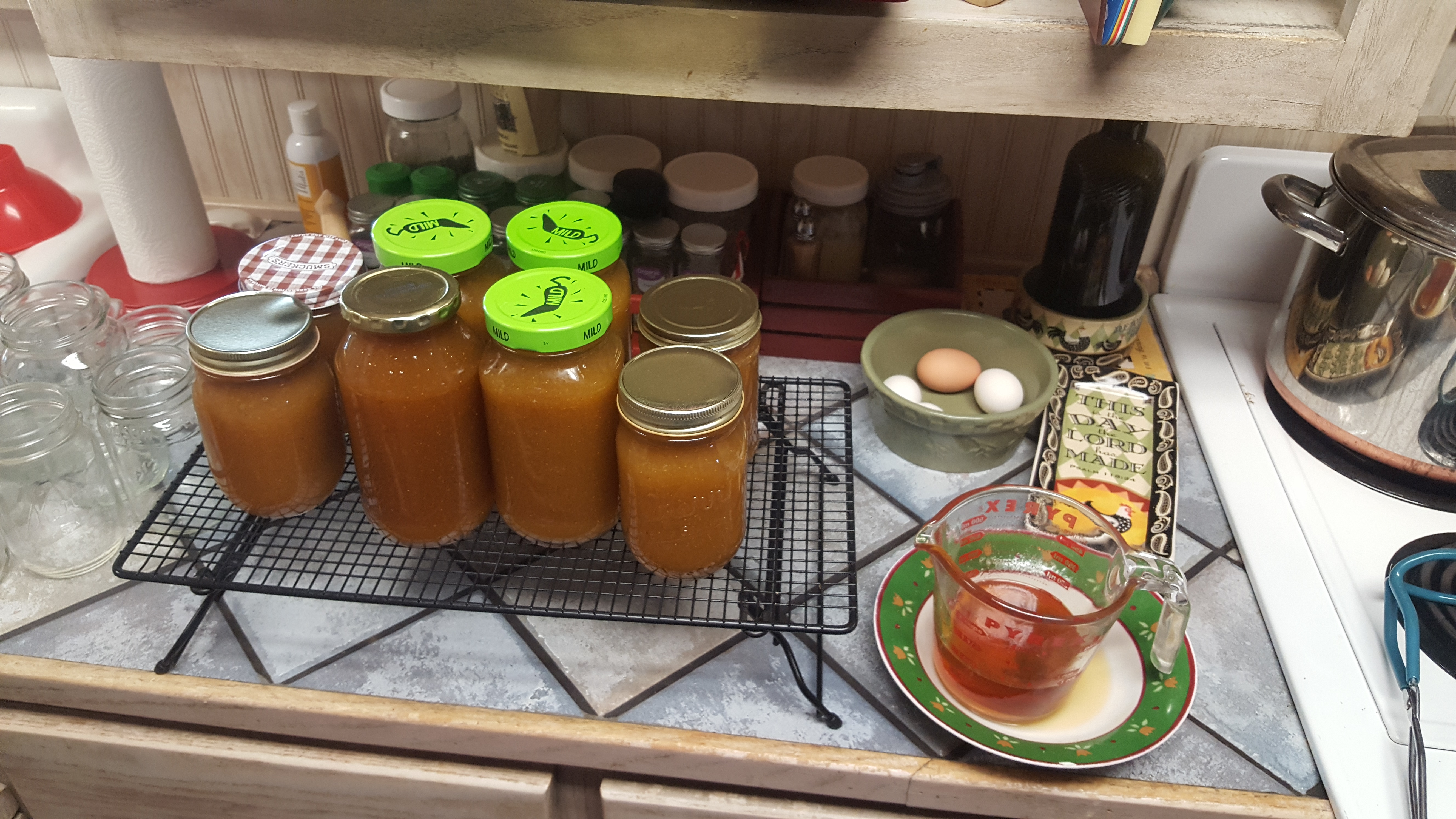 Figgy honey jars